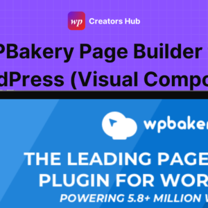 WPBakery Page Builder for WordPress (Visual Composer)