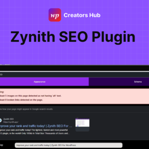 Zynith SEO Plugin