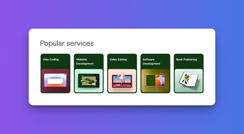 Wordpress freelancer services on Fiverr